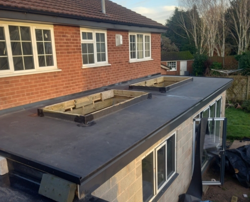 flat roof Mansfield