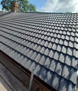 large new roof installation in Mansfield