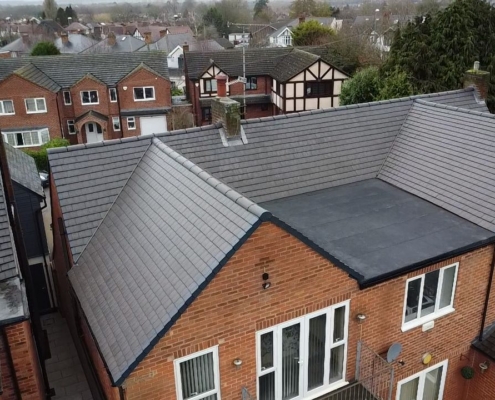new full re roof in Derby