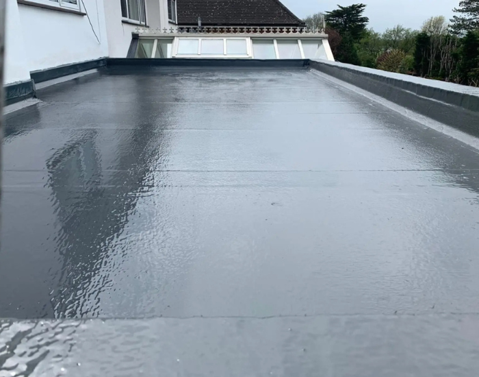 flat roof completed by Superdry Roofing